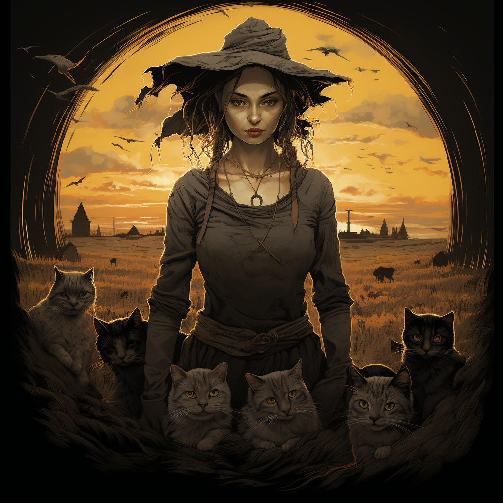 Stylish Female Cat Herder - Anato Finnstark