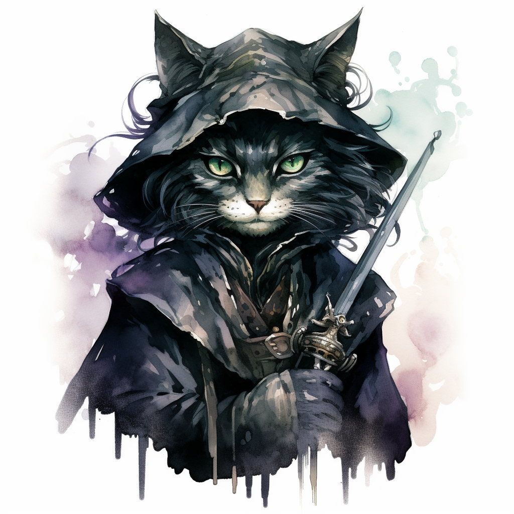 Catfolk Rogue with Veiled Eye