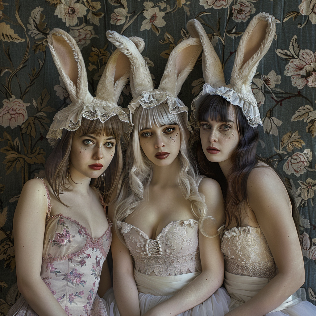 Women in Bunny Outfits