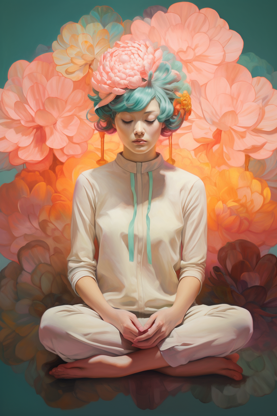 Feminine Mindfulness Art