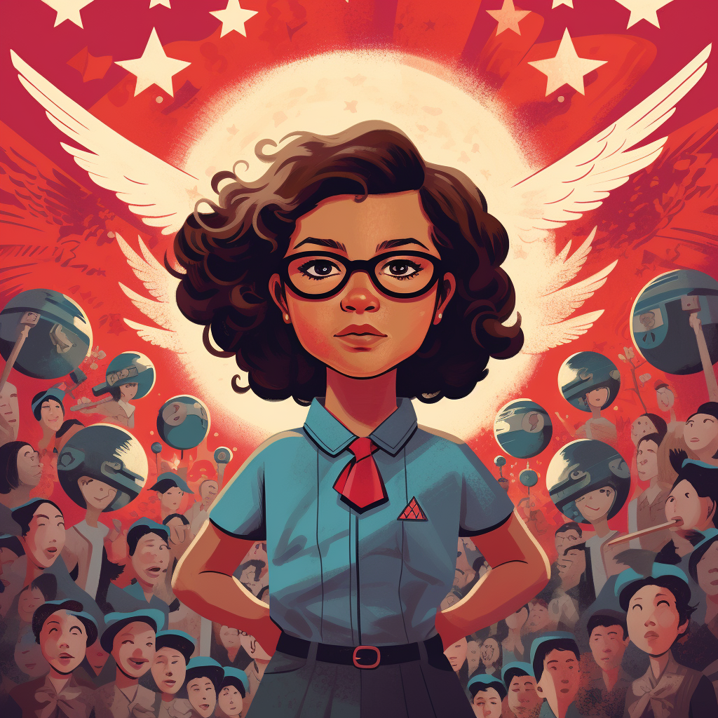 Empowering feminist children's book cover