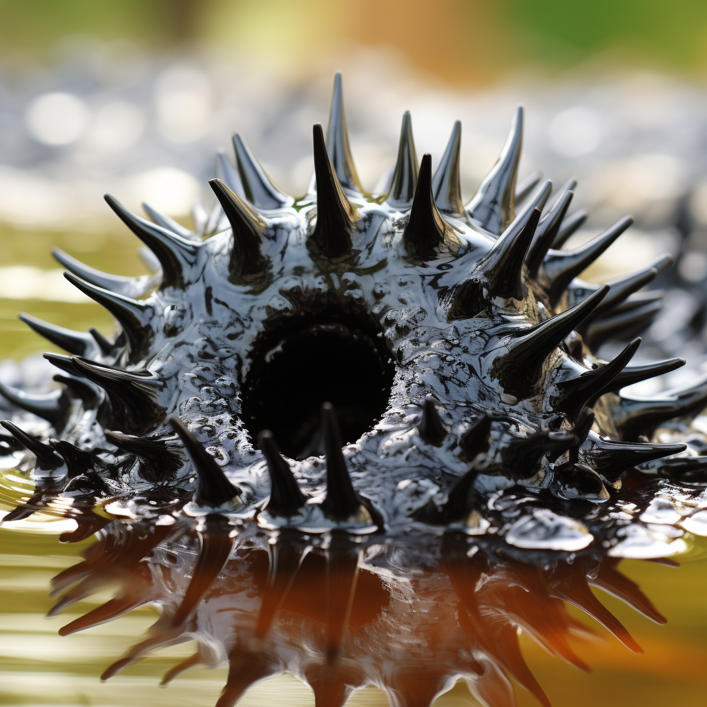 Ferrofluid Cenobite Abstract Image