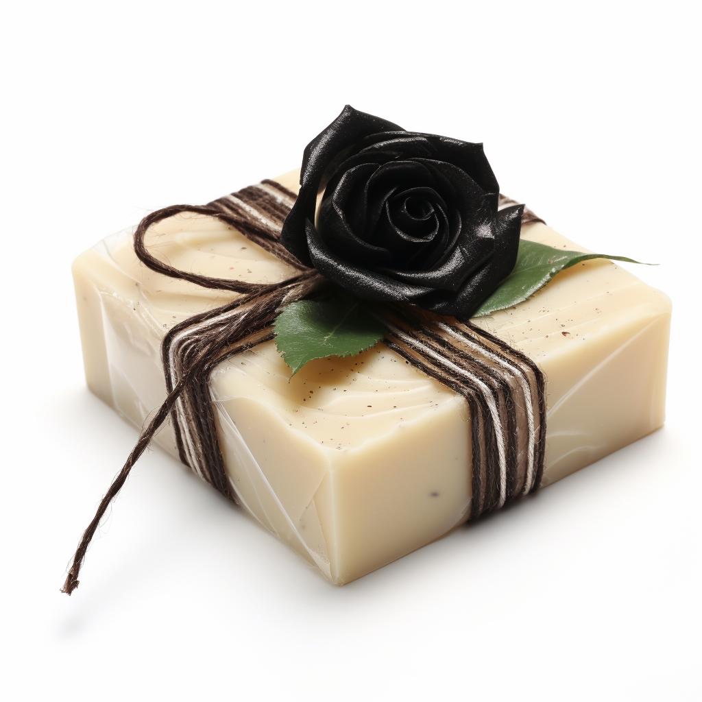 Women's Soap with Black Rose