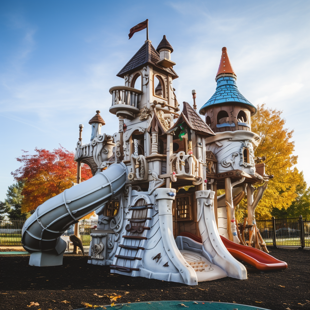 Imaginative Fiberglass Play Structures (max 6 words)