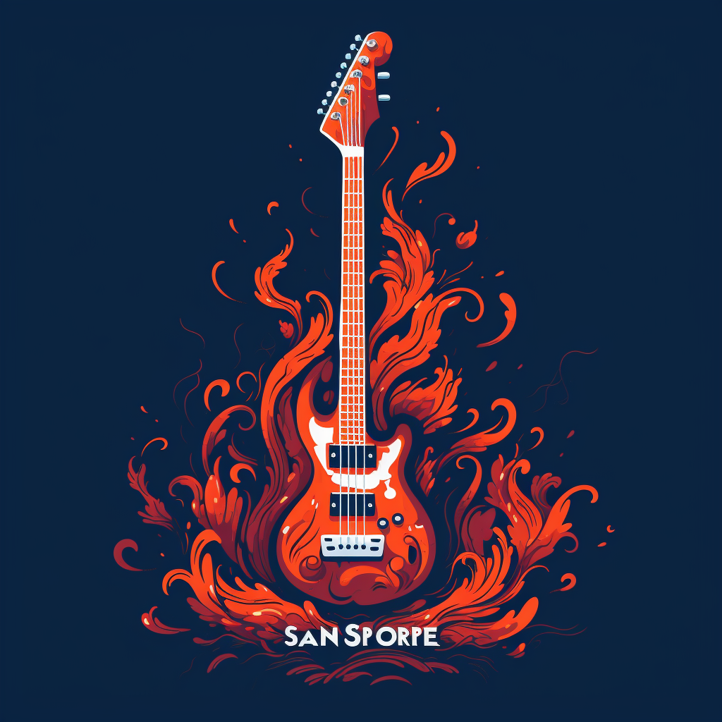 Fiery logo with captivating design