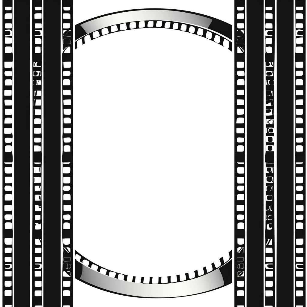 Film Borders Strip Frame Black Border