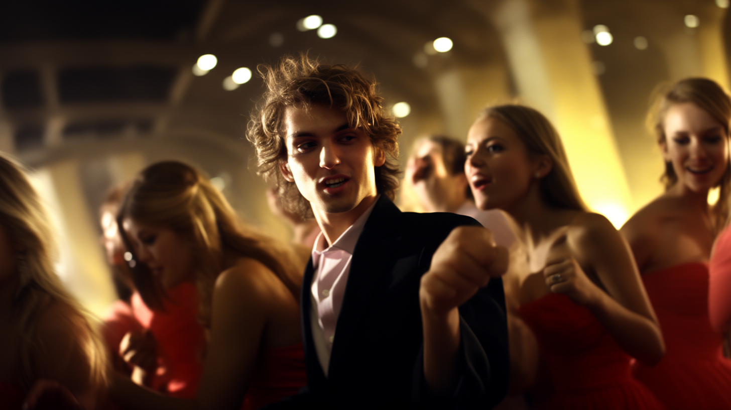 Thriller student party image