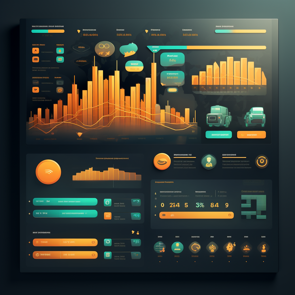 Finance GUI Illustration Image