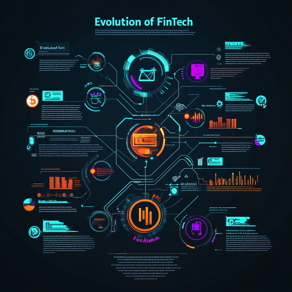 Evolution of FinTech Infographic Design