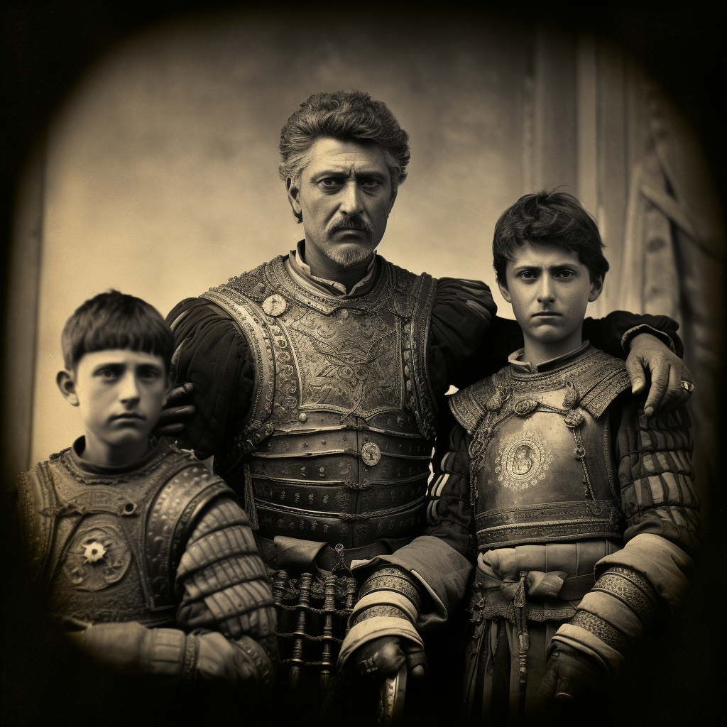 First Century Rome Daguerreotype Image