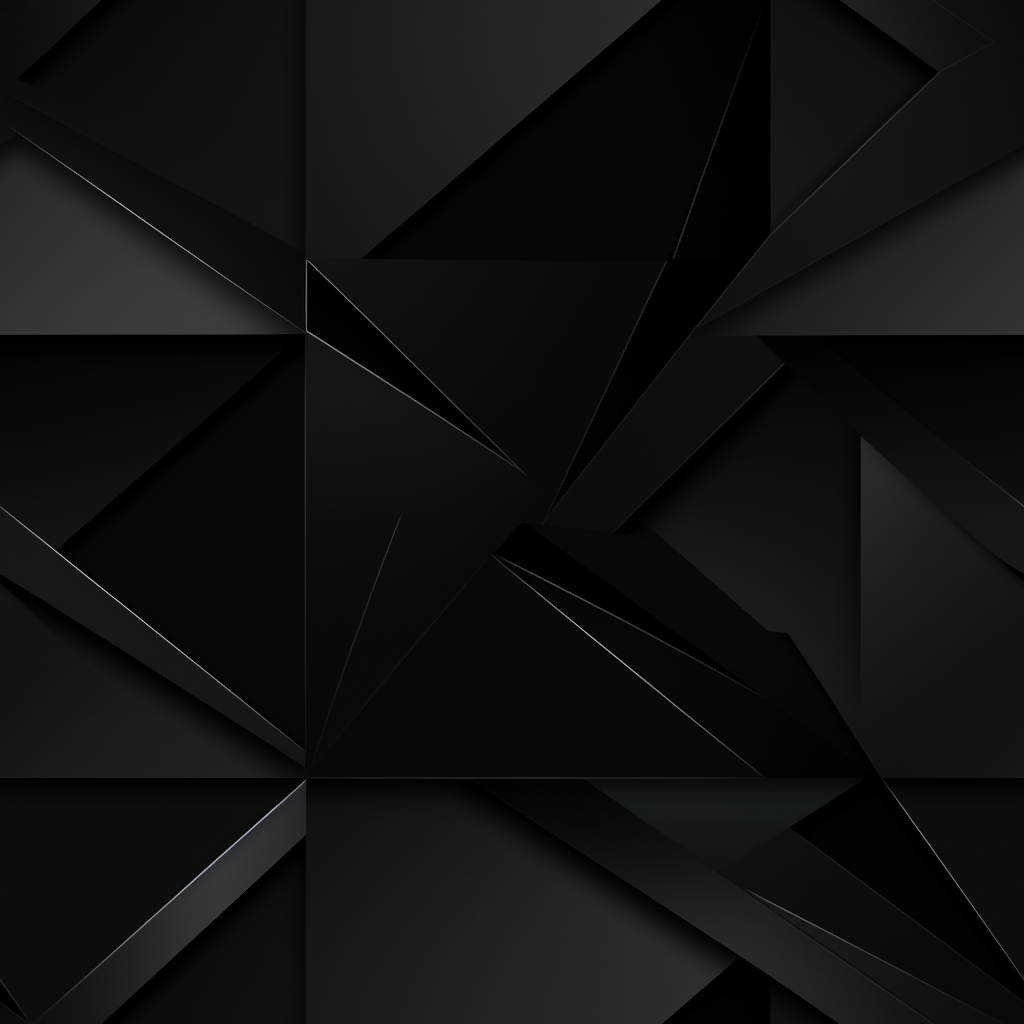 Black Poly Background without 3D Tile