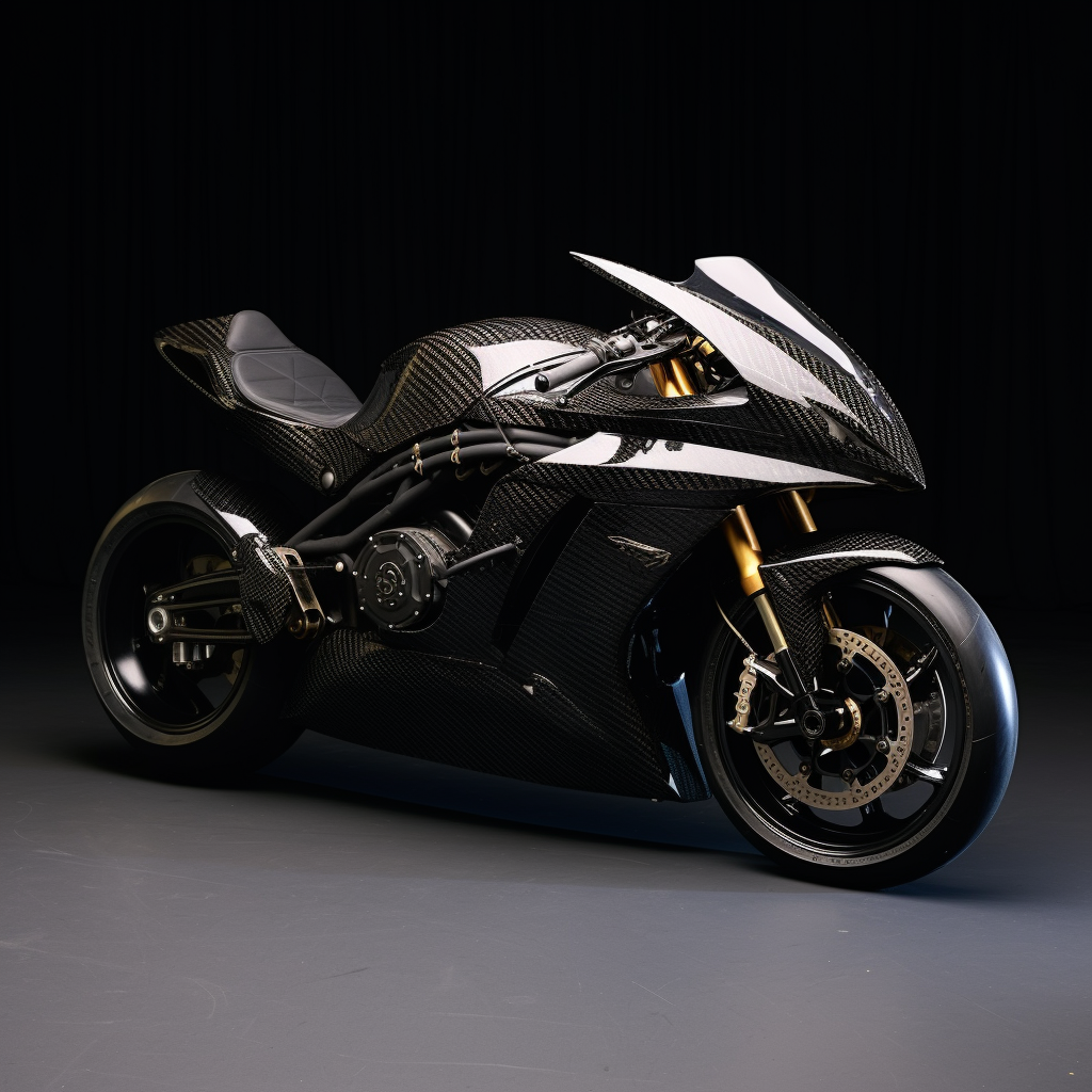 Carbon Fiber Panels Motorcycle