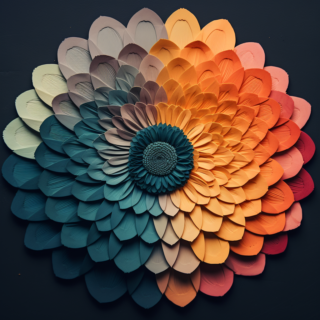 Color Palette with 15 Contrast Colors