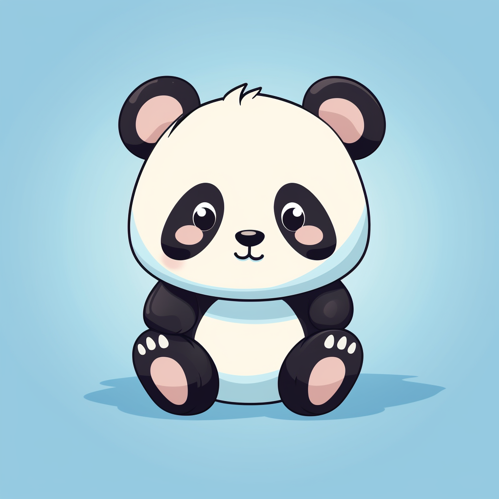 Cute and Adorable Panda Emoji