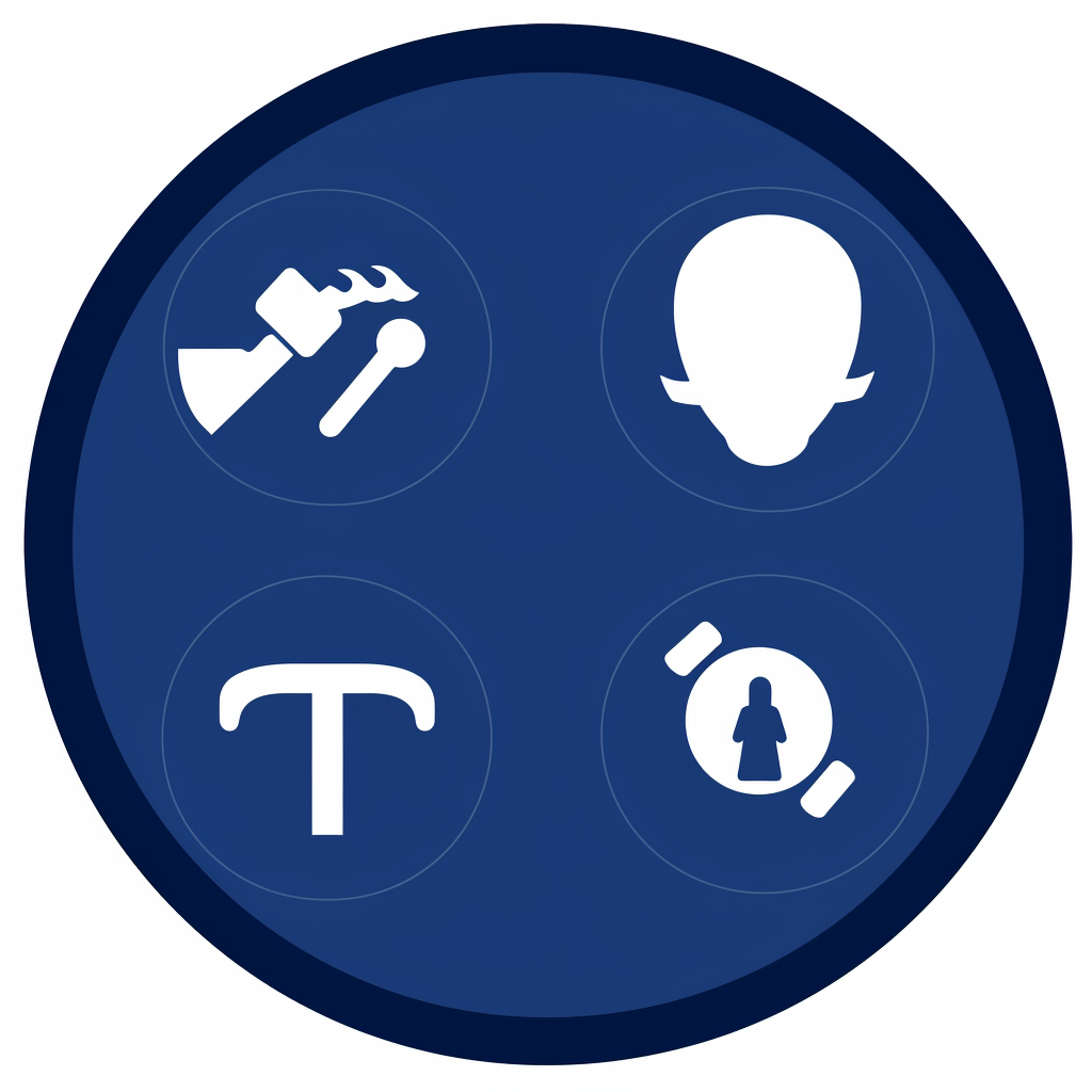 Icon set for Accessibility, Charity, Deals, Education, Entertainment, Events, Feedback, Fitness