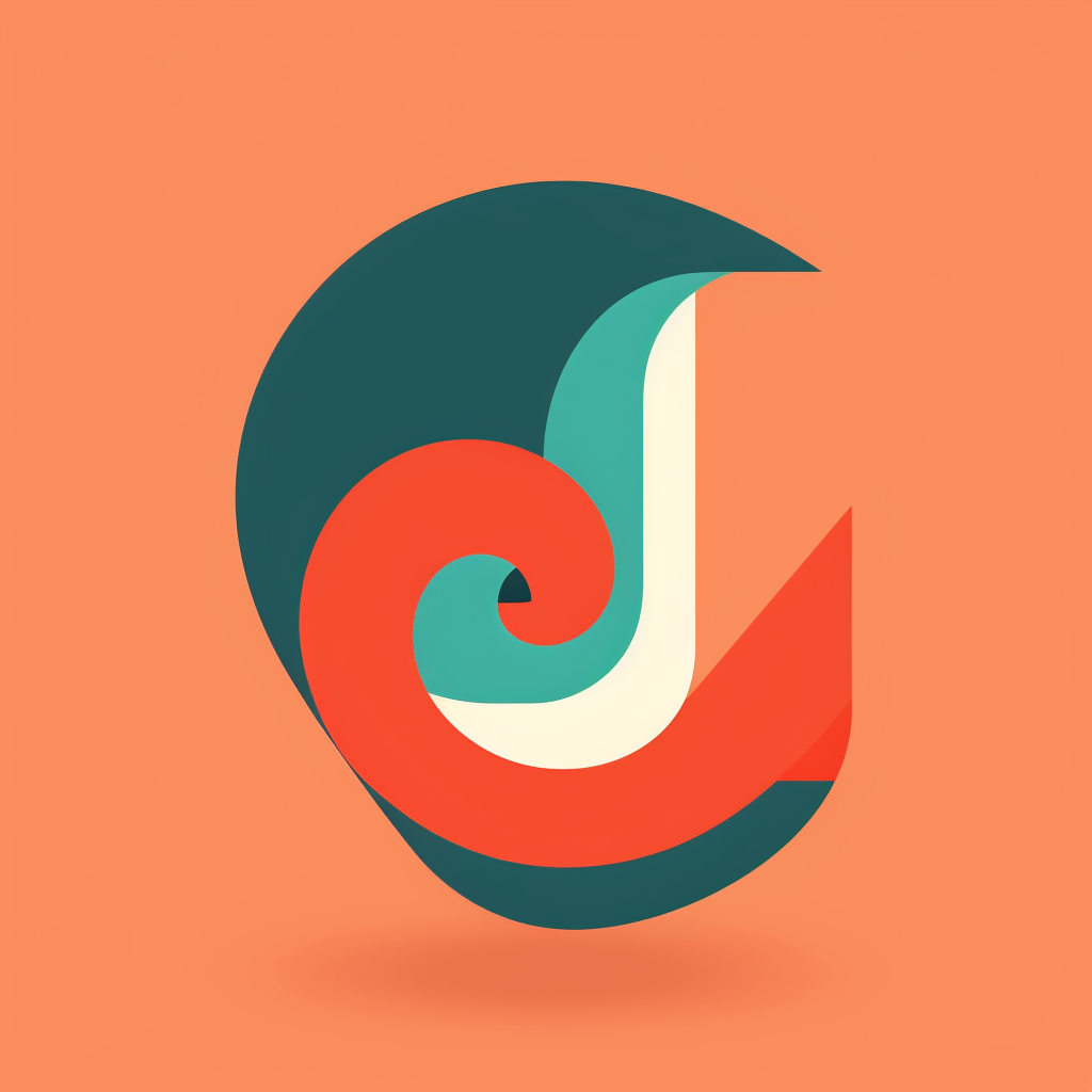 Flat vector letter G icon