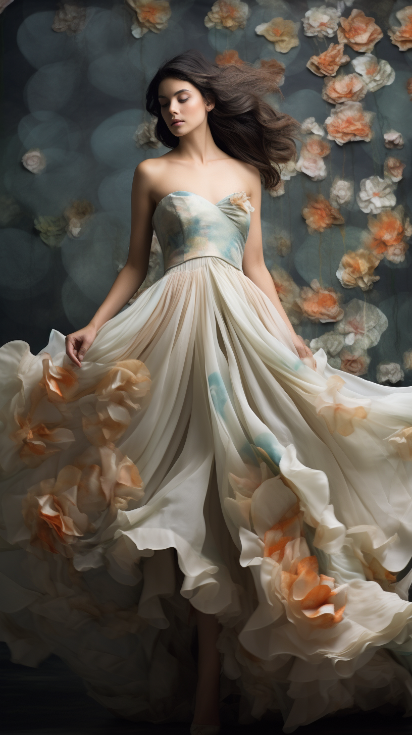 Ethereal Aria in Flora Gown