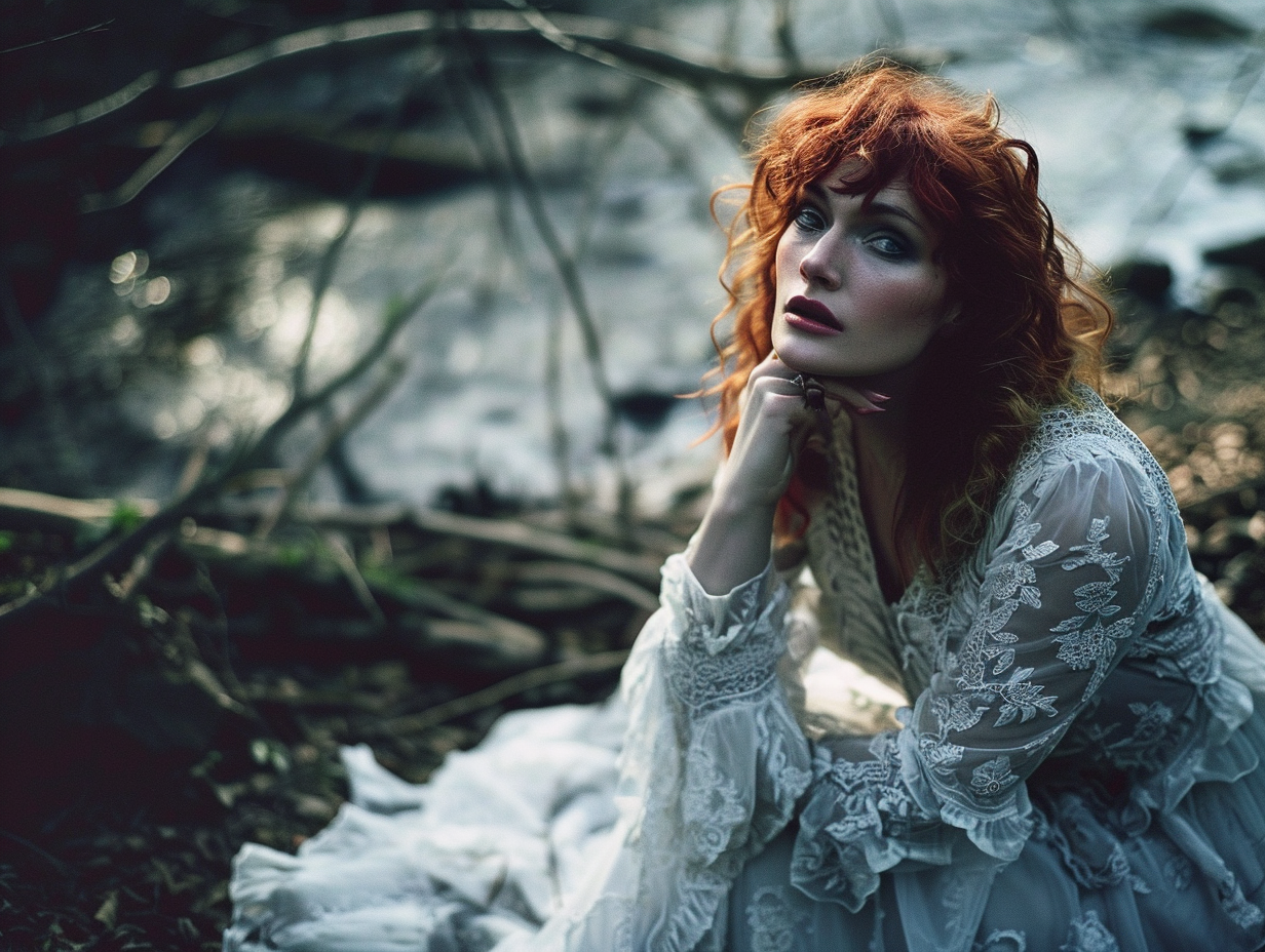 Florence Welch fashion shoot