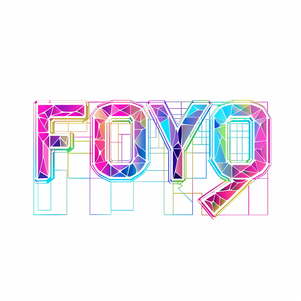 futuristic connected block style FLOWYO