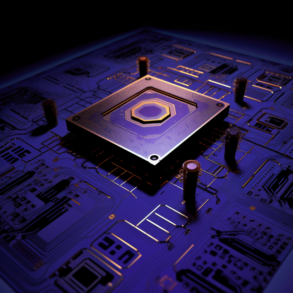 Illustration of Integrated Fluxonic Processors