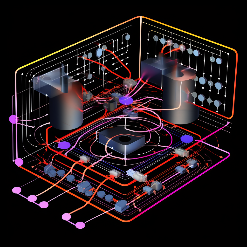 Visualization of Fluxonic Logic Gate