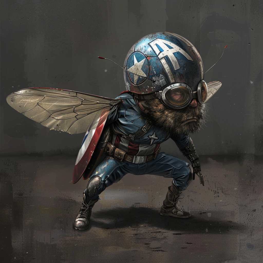 fly as captain america