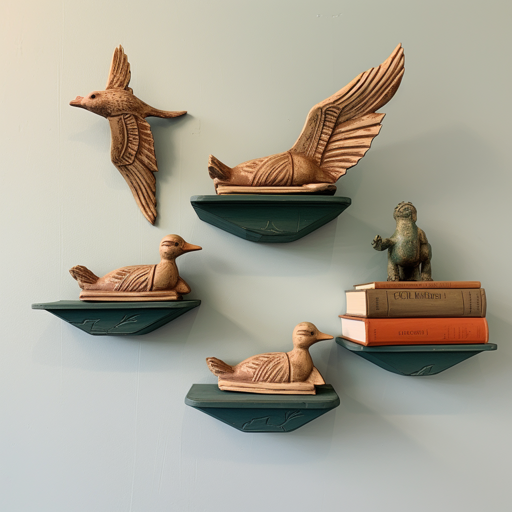 Flying Duck Books Wall Hanging Pottery