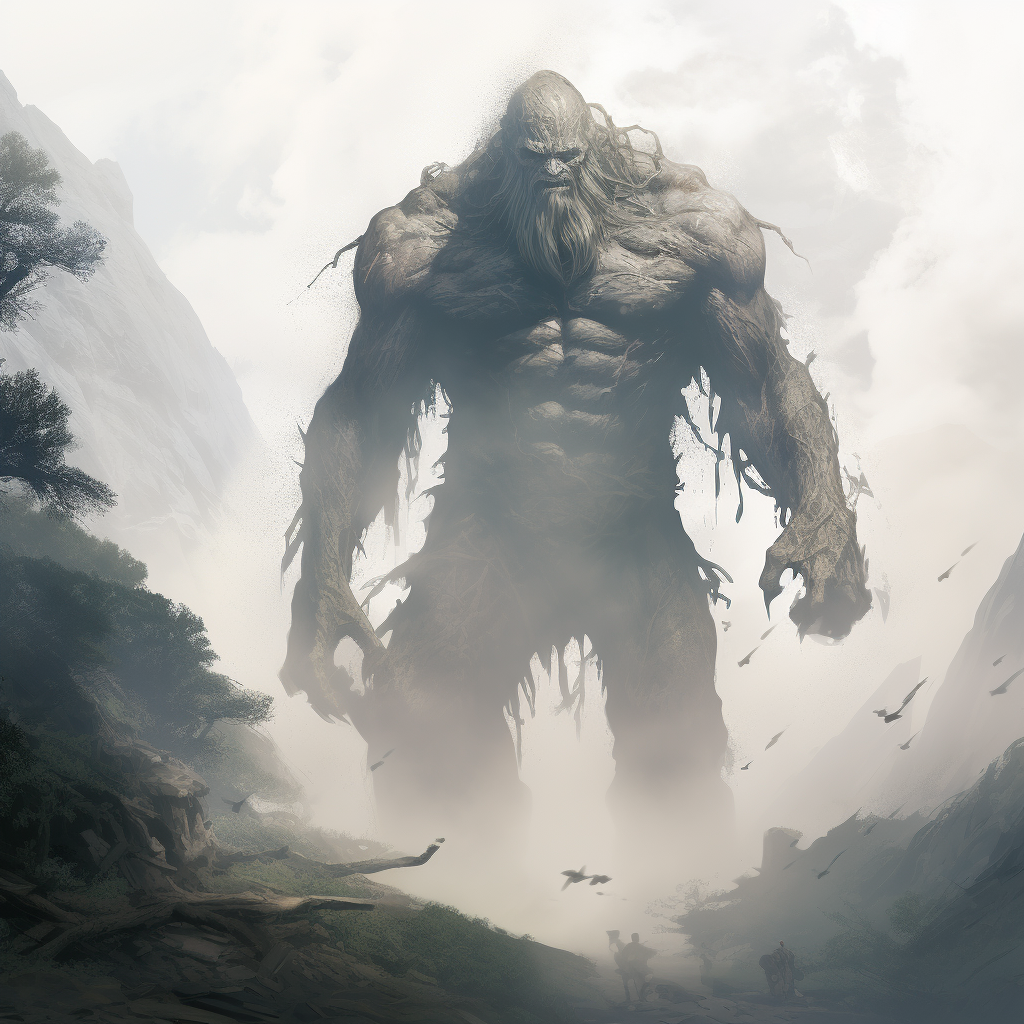 Powerful fog giant in DnD