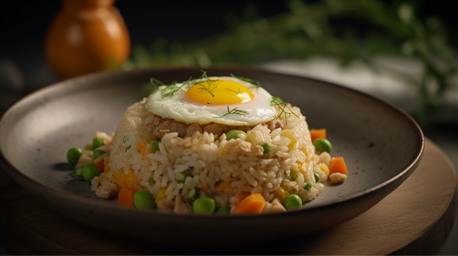 Thai Fried Rice in Luxurious Michelin Kitchen