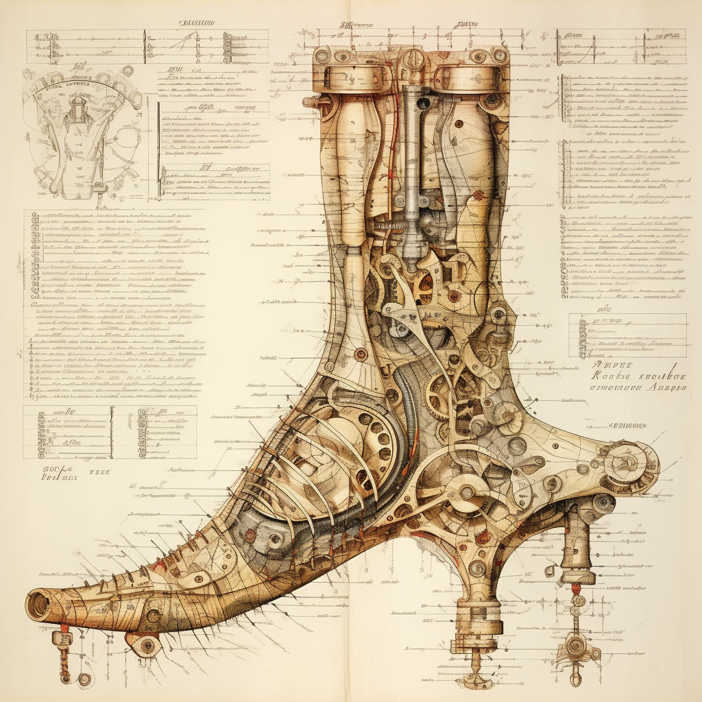 Illustration of Foot Structure