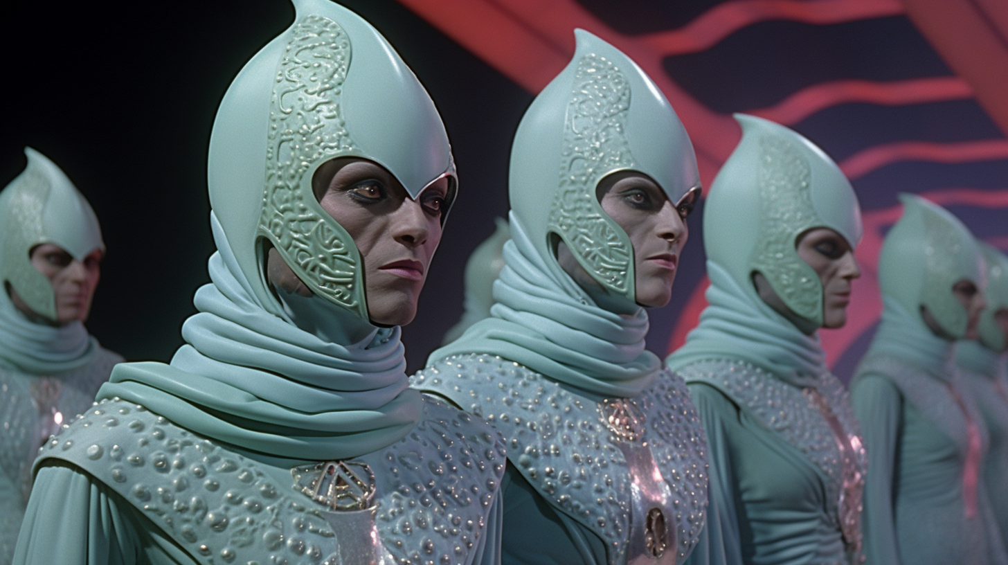 Image of Forbidden Planet Krell Alien Beings