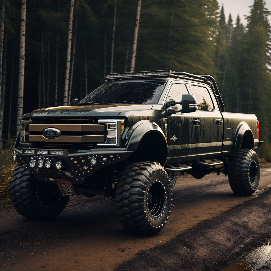 The Mighty Ford F350 Truck