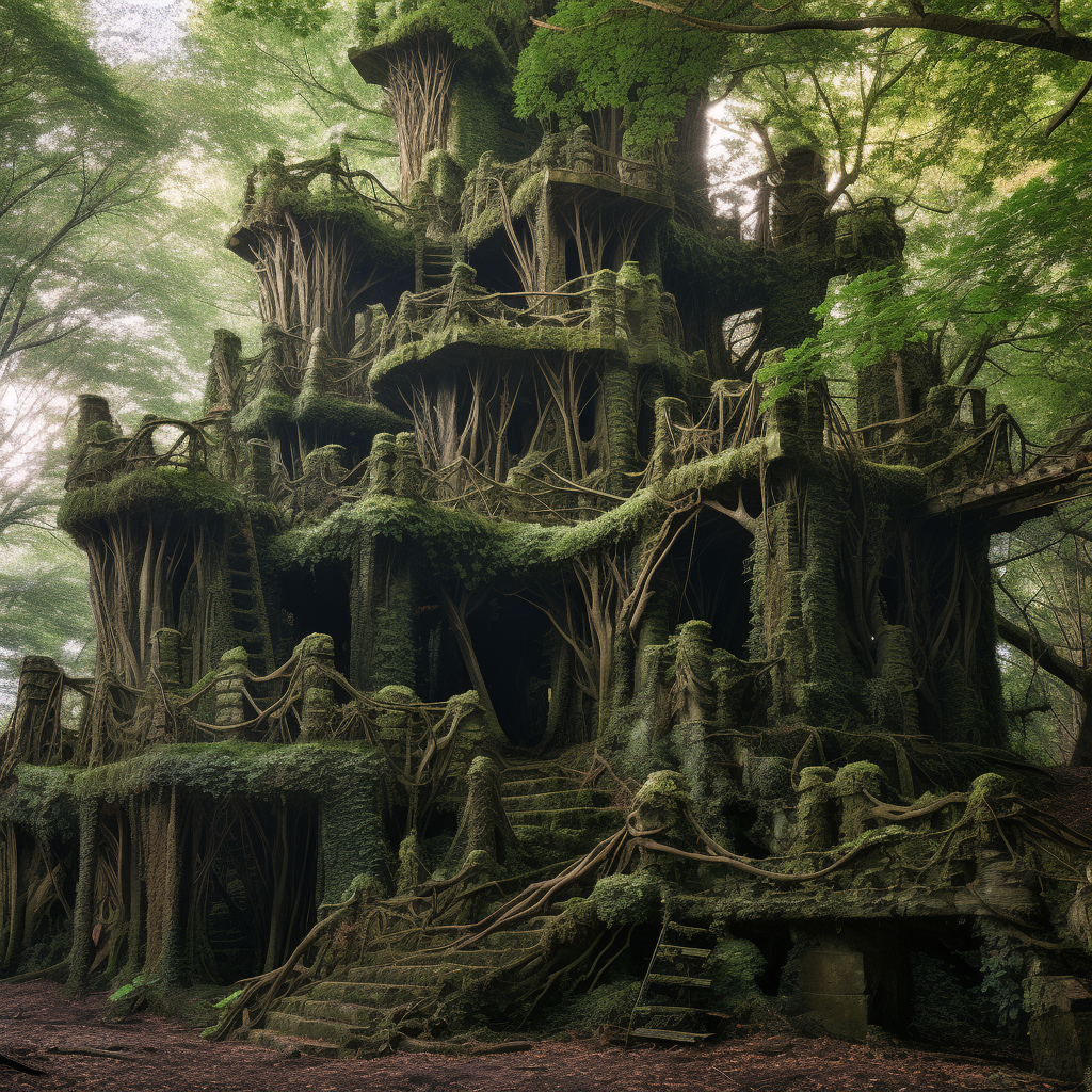 Nature's Tree Fort Adventure