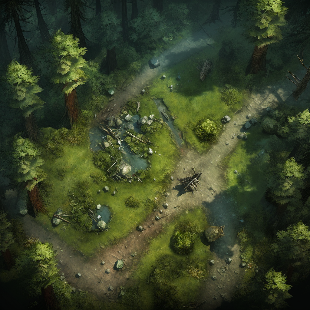 Image of a Forest Ambush