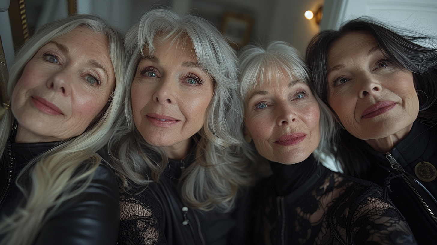 Four Nordic Women Chorus Line