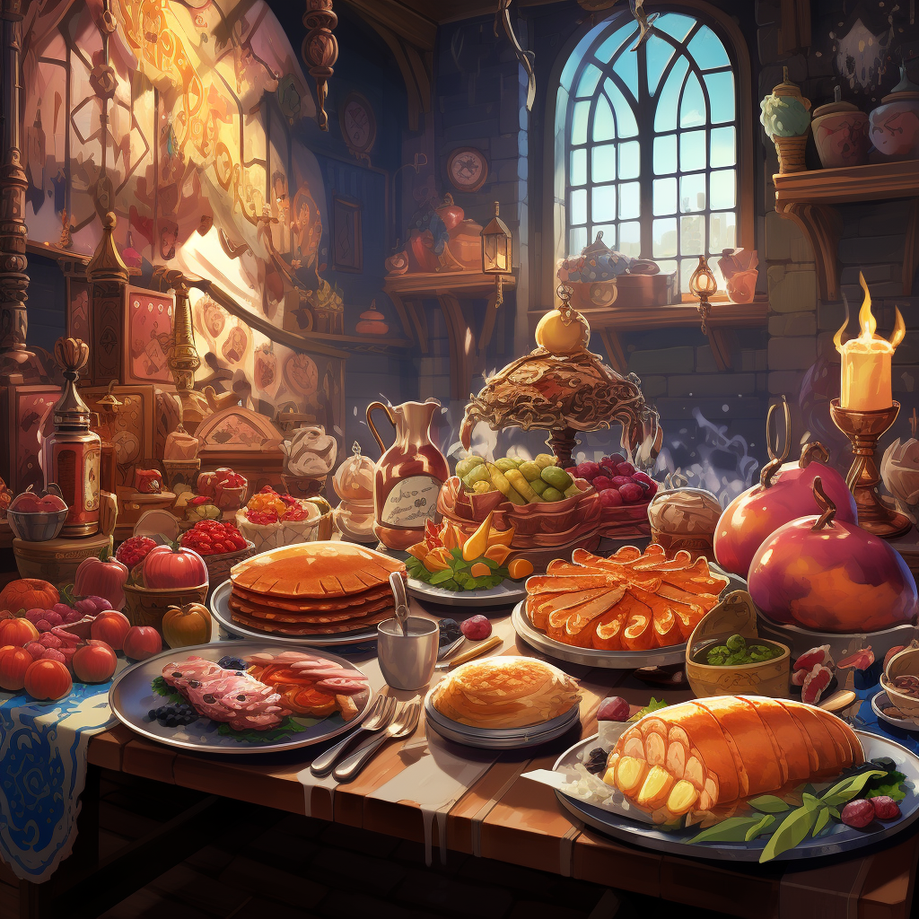 Foxy Castle food fantasy