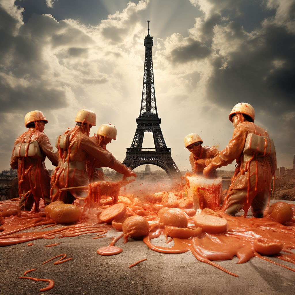 France War Ketchup Image