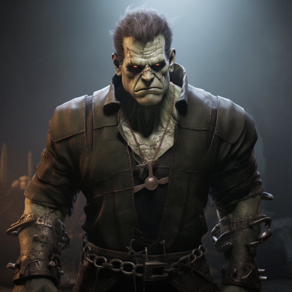 Frankenstein, the powerful DnD character