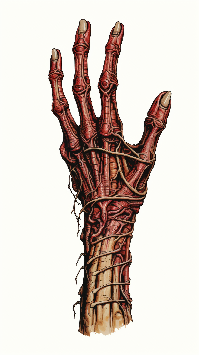 Freddy Krueger Cartoon Hand