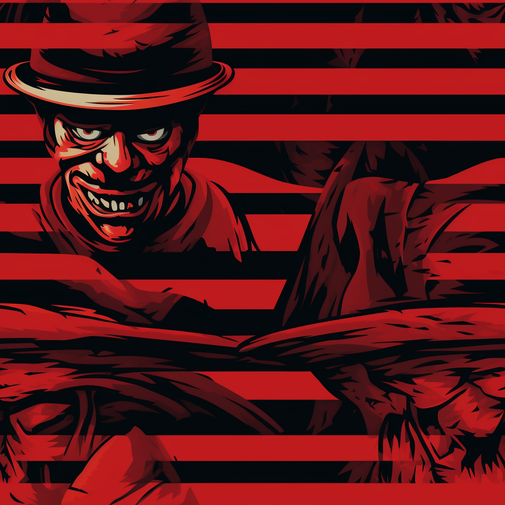 Freddy Krueger, the iconic horror slasher