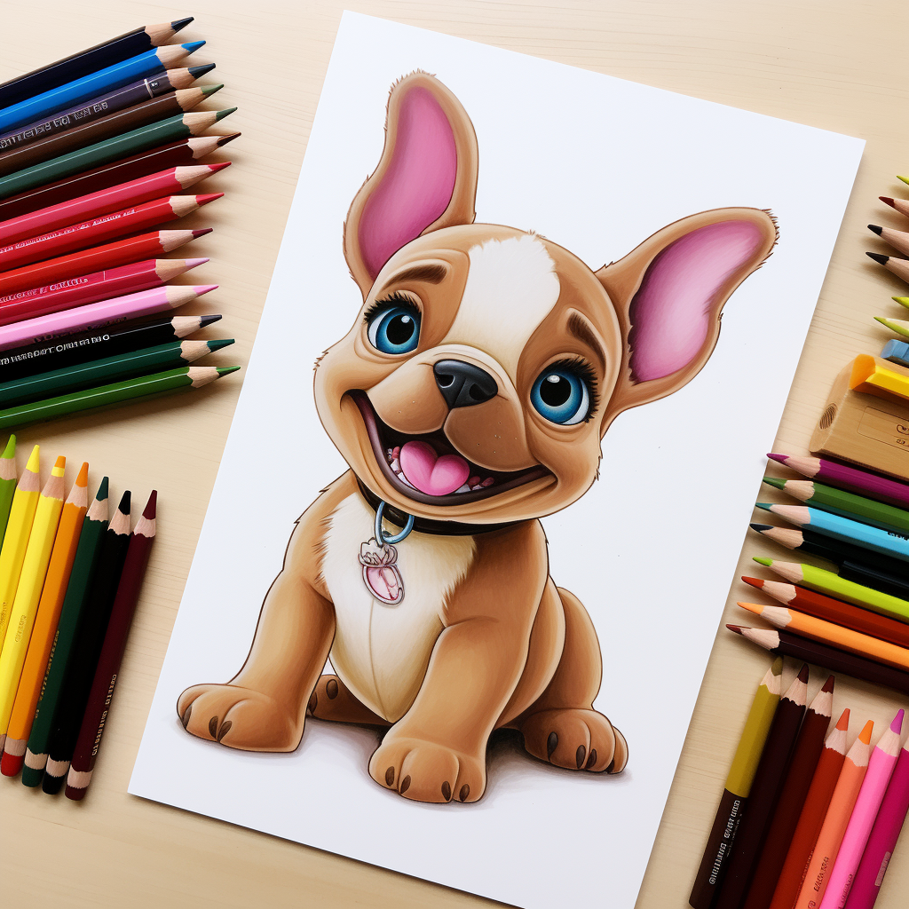 Adorable Stitch-like French Bulldog