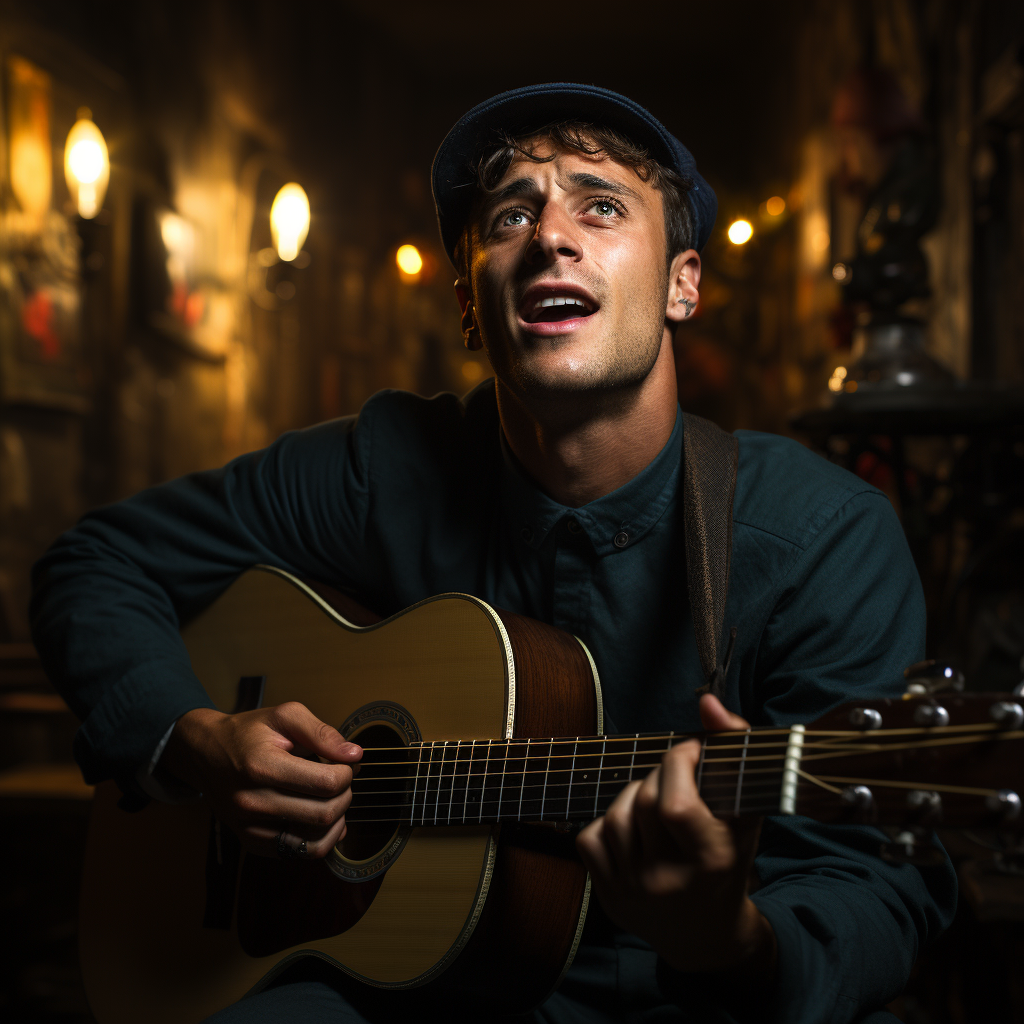 French crooner singing in jail