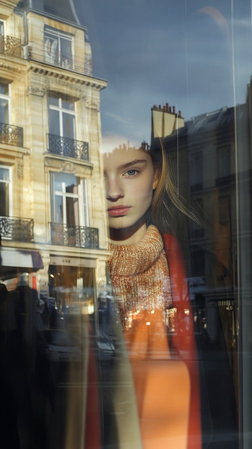 Teenage Woman Clothing Store