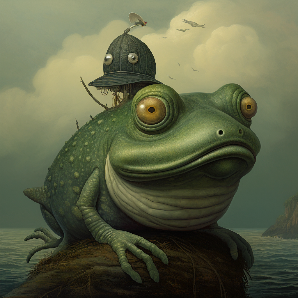 Frog with Whale Head