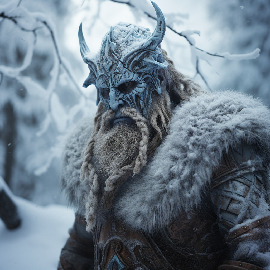 Majestic Frost Giant Creature