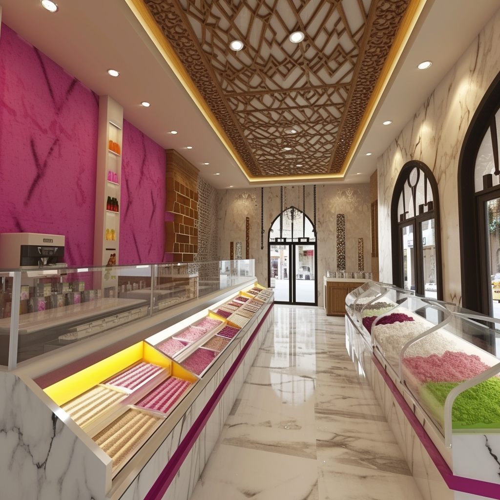 Frozen Yogurt Shop Omani Old Village