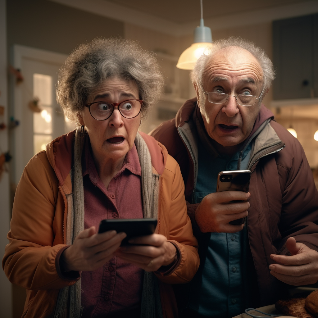 Grandparents as Funny Hackers