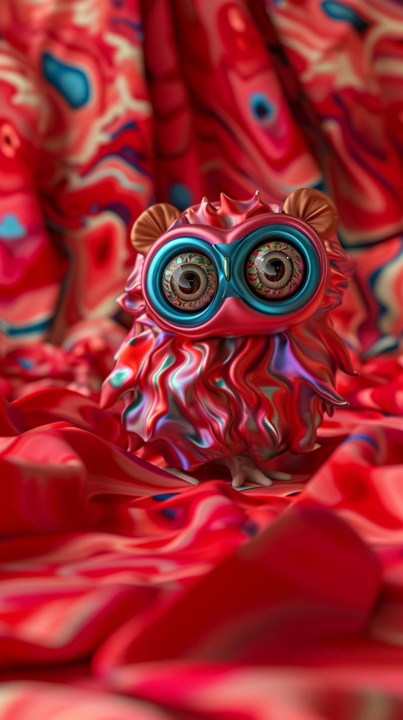 Surrealist Furby from the Future