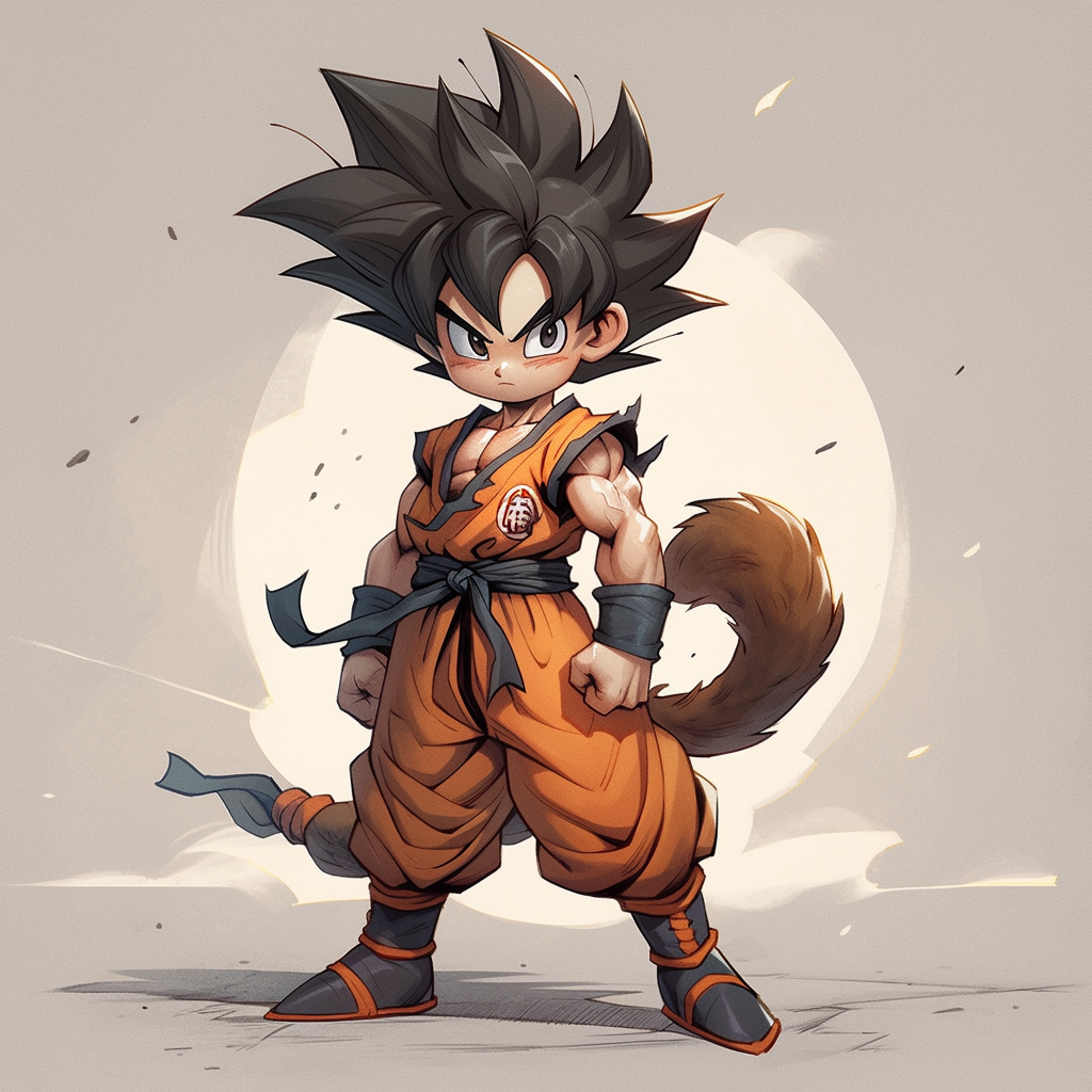 Furry Goku from Dragon Ball