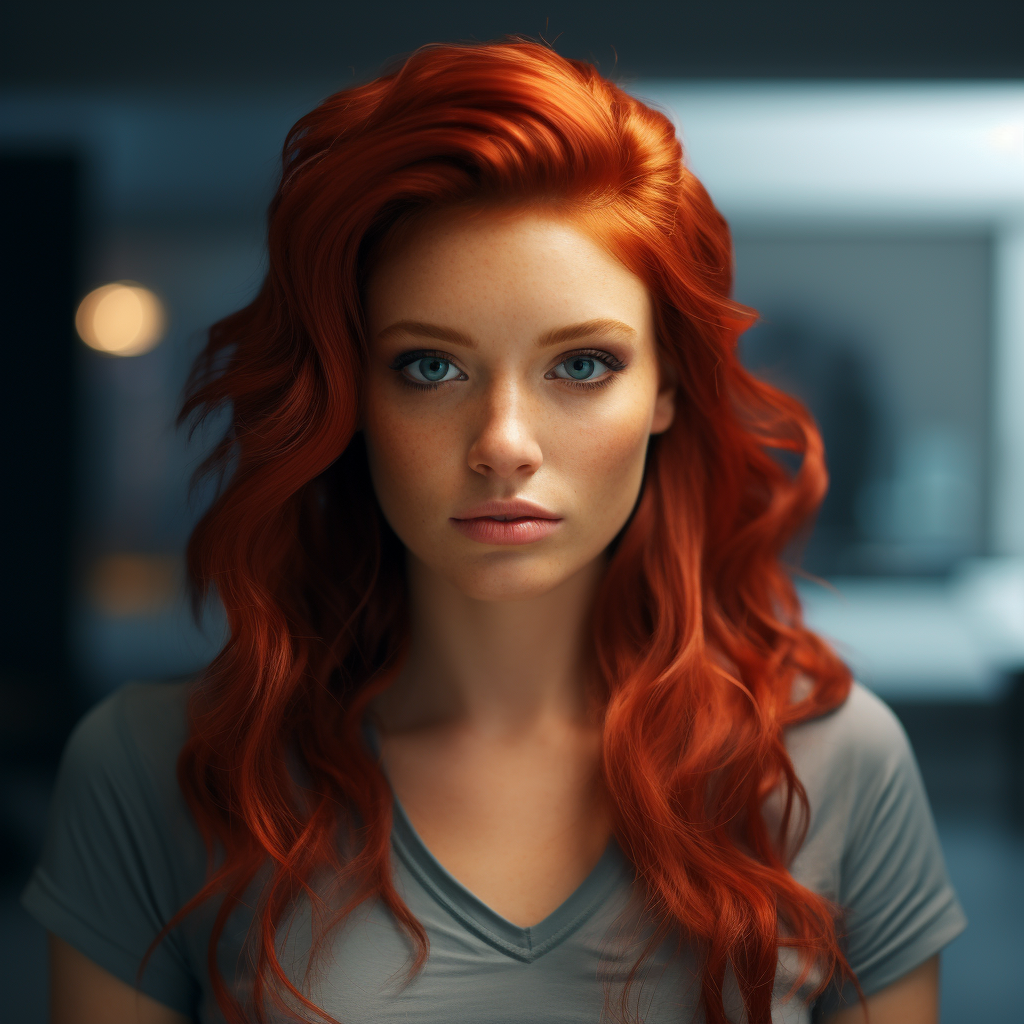 Hyperrealistic Futurama Leela in 4K Quality